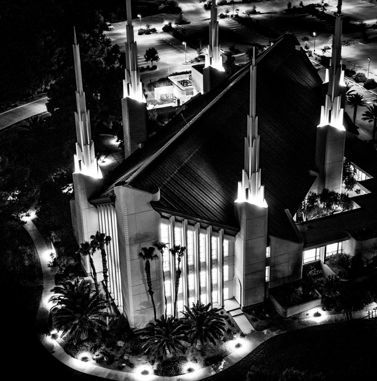 Aerial photography — Night Sanctuary